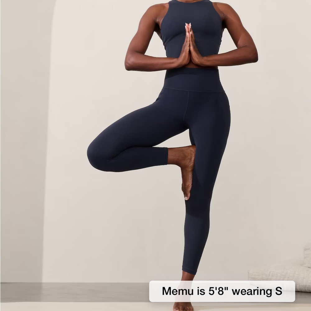 SALUTATION STASH HIGH RISE 7/8 LEGGING Navy